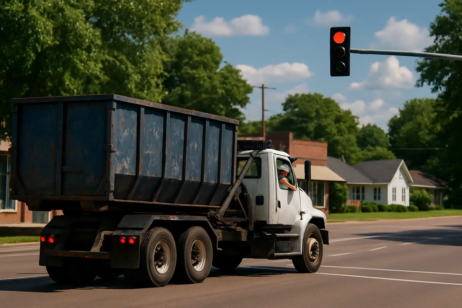 Dumpster Rental service across Hinds County